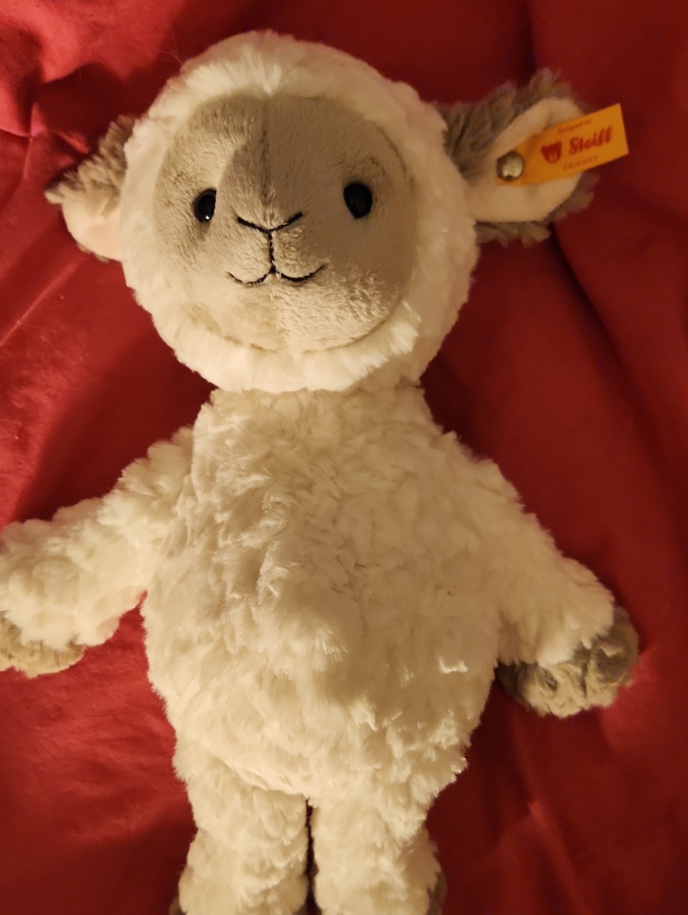 Steiff Lamb Plush Toy - Soft Cuddly Stuffed Animal